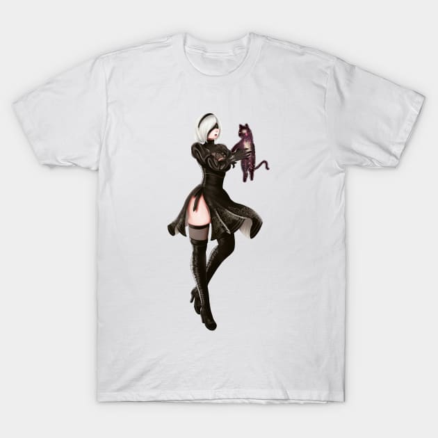 2b x Dusty A T-Shirt by Antonydraws